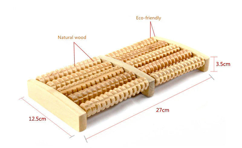 Wooden Foot Massager | Stress Release Tool