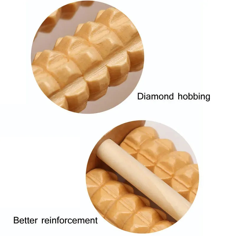 Wooden Foot Massager | Stress Release Tool