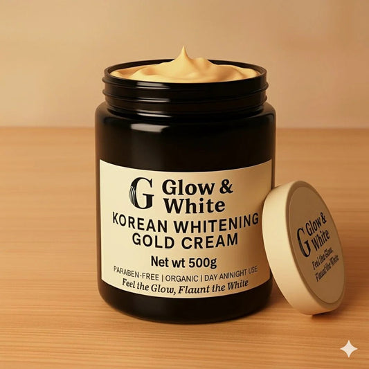 GLOW & WHITE KOREAN GOLD CREAM (HALF KG)