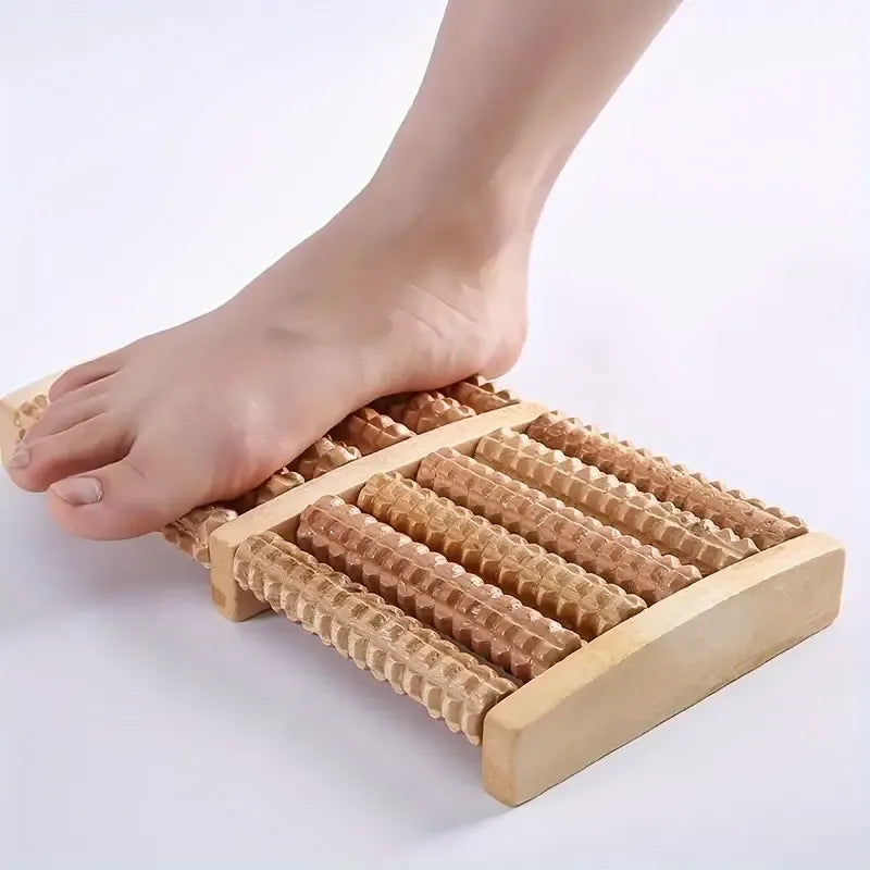 Wooden Foot Massage Roller